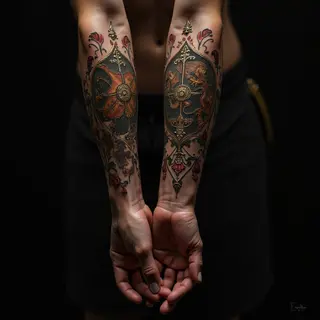 Arm and Hand Tattoo Designs: A Medieval Perspective