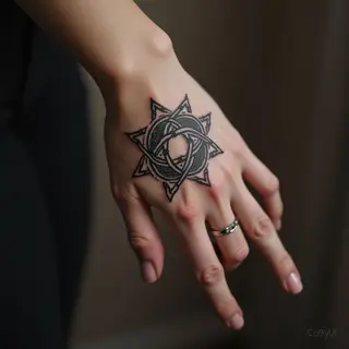 Delicate Celtic Tattoos for Girls: Meaningful Hand Designs