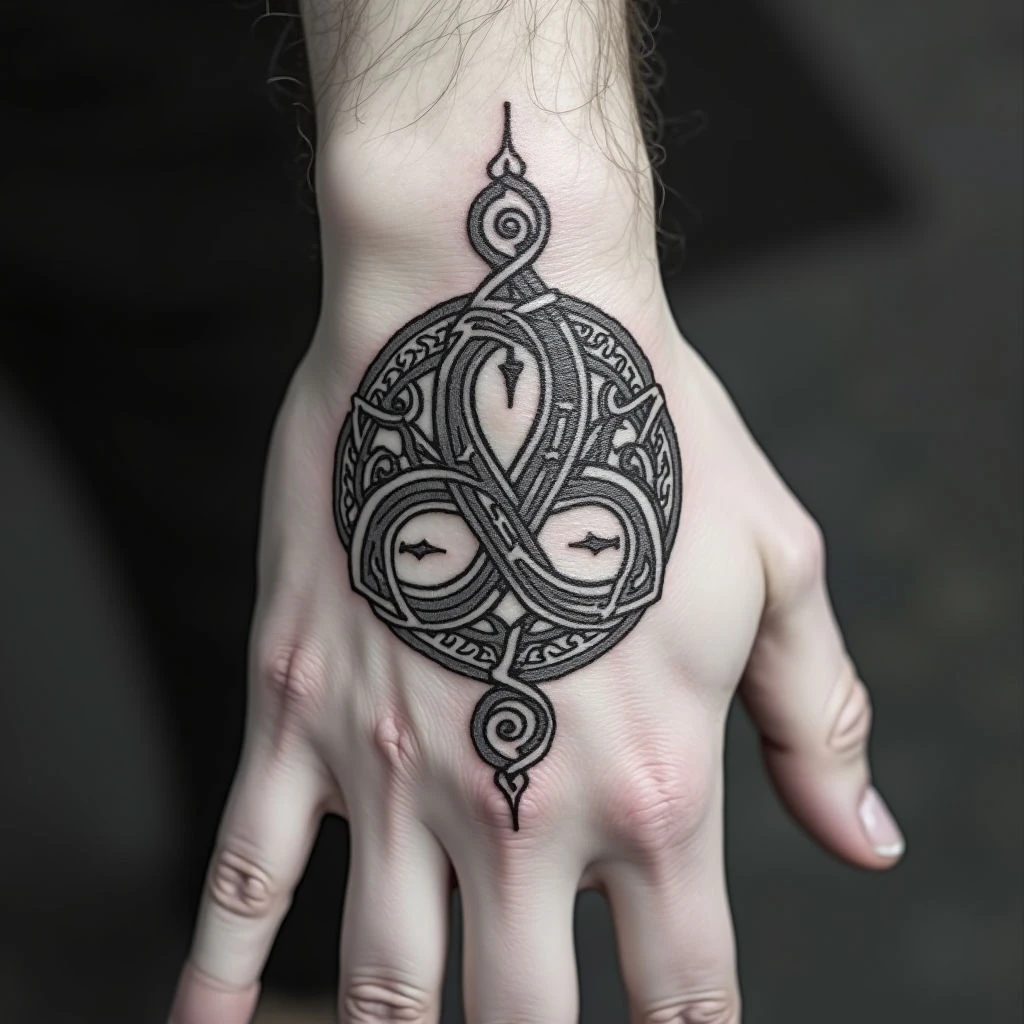 Simple Hand Tattoos for Men with Meaning: A Celtic Guide