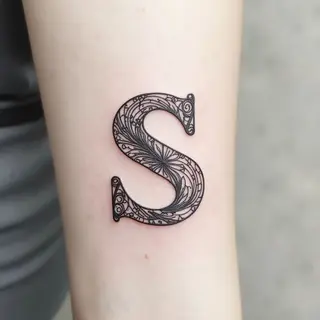 Tattoo Ideas for Letter S: Miniature Designs & Symbolic Meanings