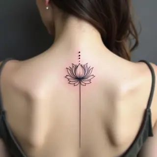 Lotus Flower Tattoo: Symbolism and Minimalist Design