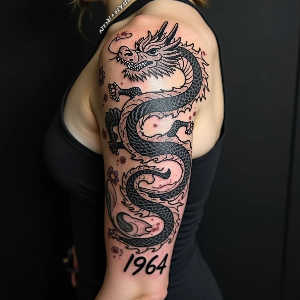 Traditional Japanese Dragon Tattoo: Meaning and Design