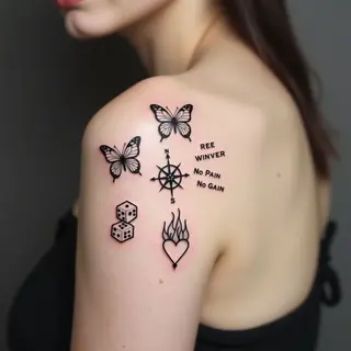 Minimalist Tattoo Motifs: Inspiration & Design
