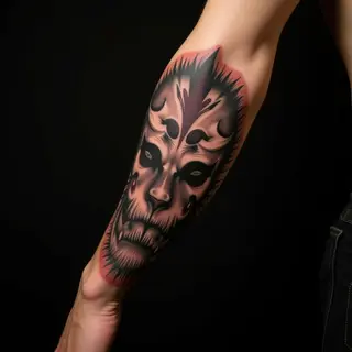 XXL Neo-Traditional Forearm Tattoos: A Bold Statement Piece