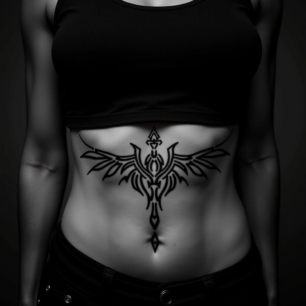 Tribal Quote Tattoos on the Stomach: Meaning & Placement Ideas