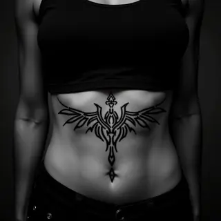 Tribal Quote Tattoos on the Stomach: Meaning & Placement Ideas