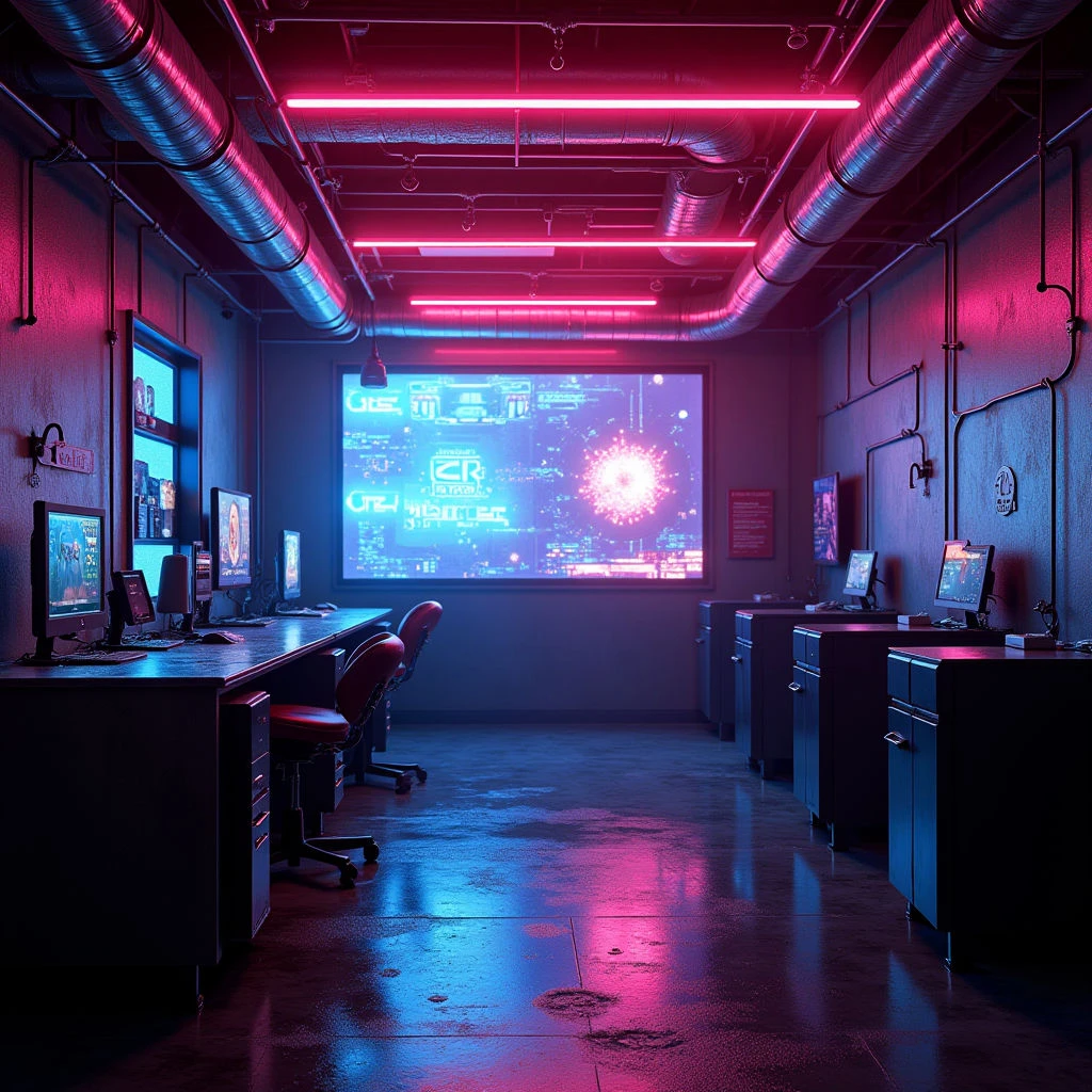 Tattoo Shop Layout Ideas: Designing a Cyberpunk Sanctuary