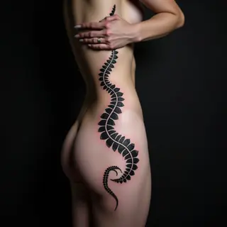 Neo-Traditional Spine Quotes for Women: Meaningful & Bold Designs