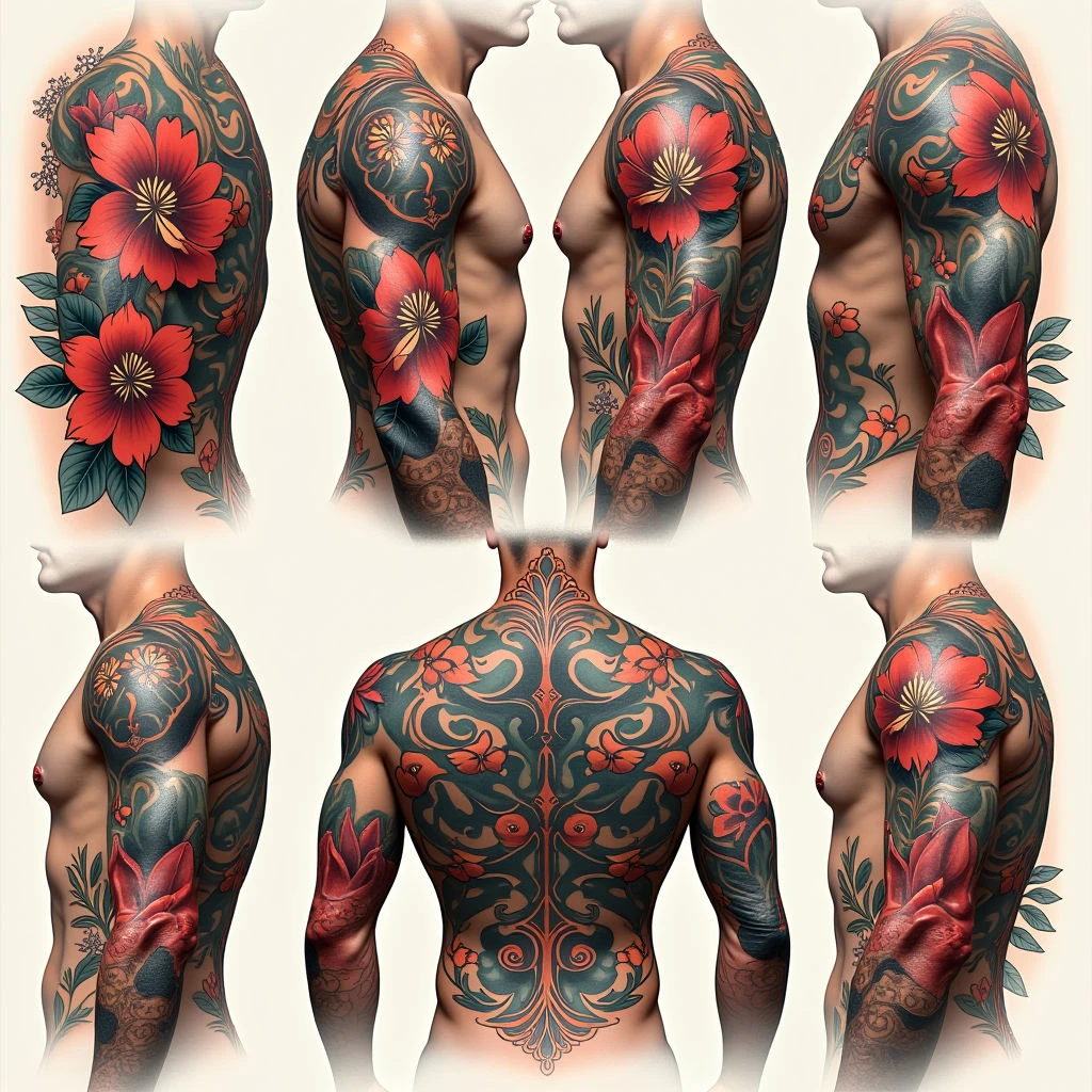 A Gallery of Tattoo Styles and Techniques