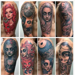 A Gallery of Tattoo Styles and Techniques