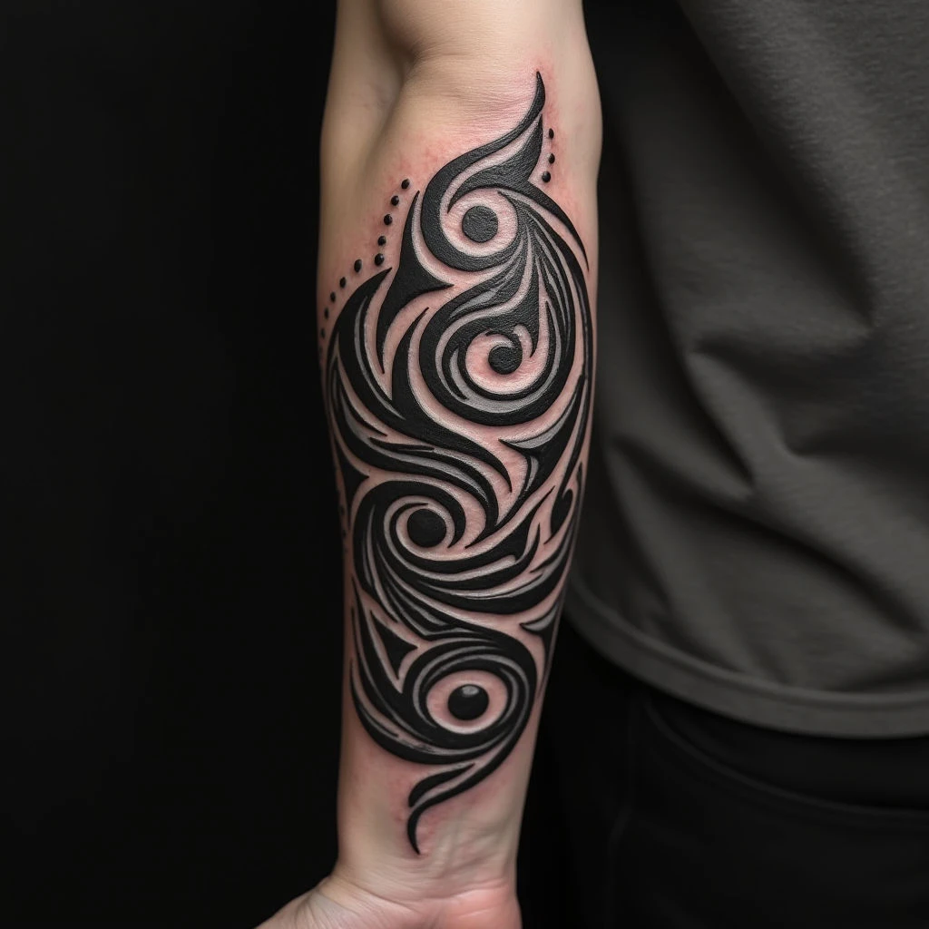 Tribal Armband Tattoo Design Inspiration