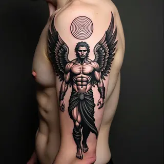 Powerful Greek Mythology Tattoo: A Symbol of Strength and Protection