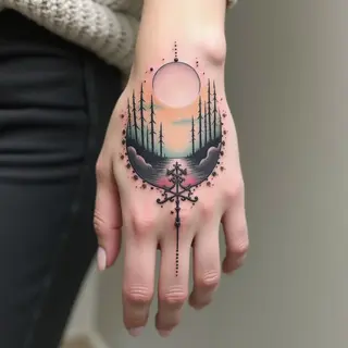Ephemeral Whispers: Hand Tattoos for Women – A Surreal Guide