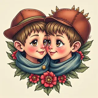 Tattoo Ideas to Represent Your Two Sons: A Guide for Parents