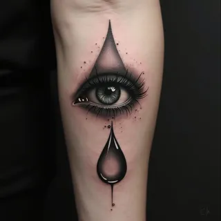 Tear Drop Tattoo by Eye: Meaning & Design Guide