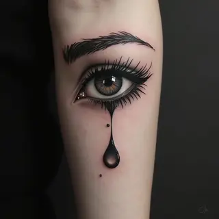 Tear Drop Tattoo on Left Eye: Meaning & Cultural Significance