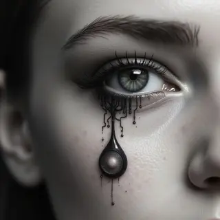 Tear Drop Tattoo: Meaning, Placement & Design Ideas
