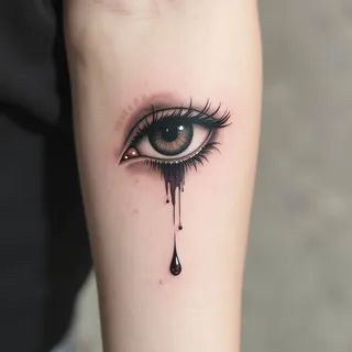 The Flowing Tear: Understanding Teardrop Tattoos on the Right Eye in Chinese Tradition