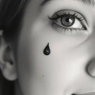 Teardrop Tattoo on Right Eye: Meaning & Symbolism