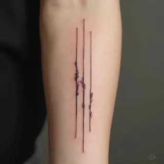 Decoding Your Three-Line Arm Tattoo: Meaning & Inspiration