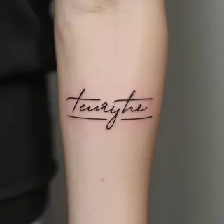 Three Line Forearm Tattoo: Meanings & Design Ideas