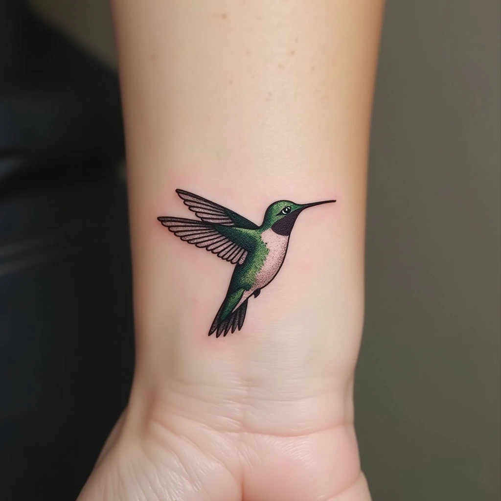 Tiny Hummingbird Tattoo: A Guide to Miniature Artistry