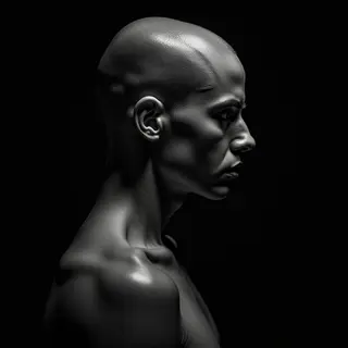 Neon Head Tattoos: Old School Realism Flash