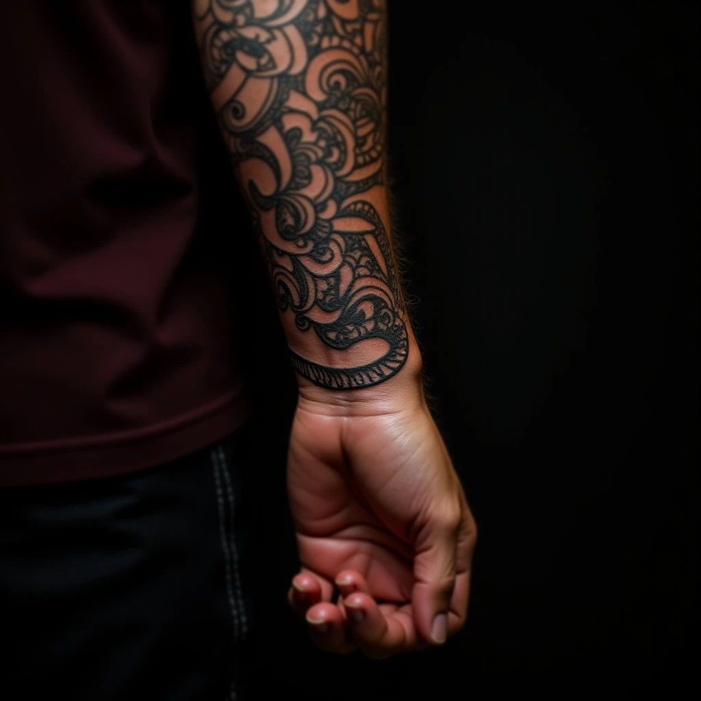 Powerful Traditional Wrist Tattoos for Men with Meaning
