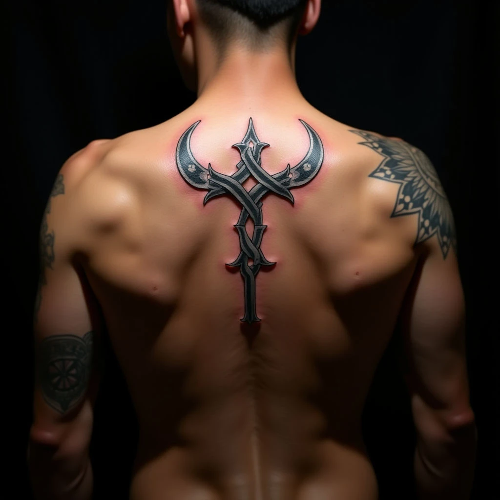 Viking Symbol Tattoos: Powerful Back Piece Ideas