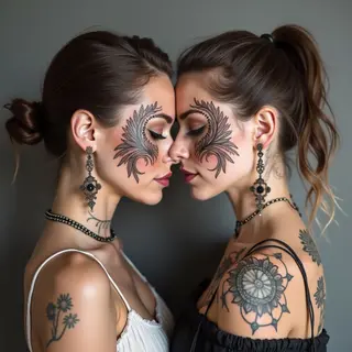 Twin Brother & Sister Tattoo Ideas: Matching Designs & Symbolism