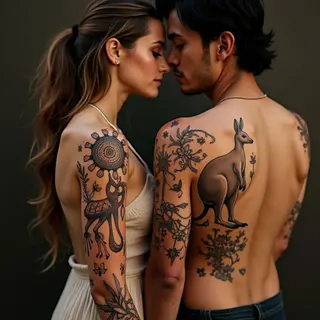 Unique Couple Tattoo Designs: Stories Etched in Skin