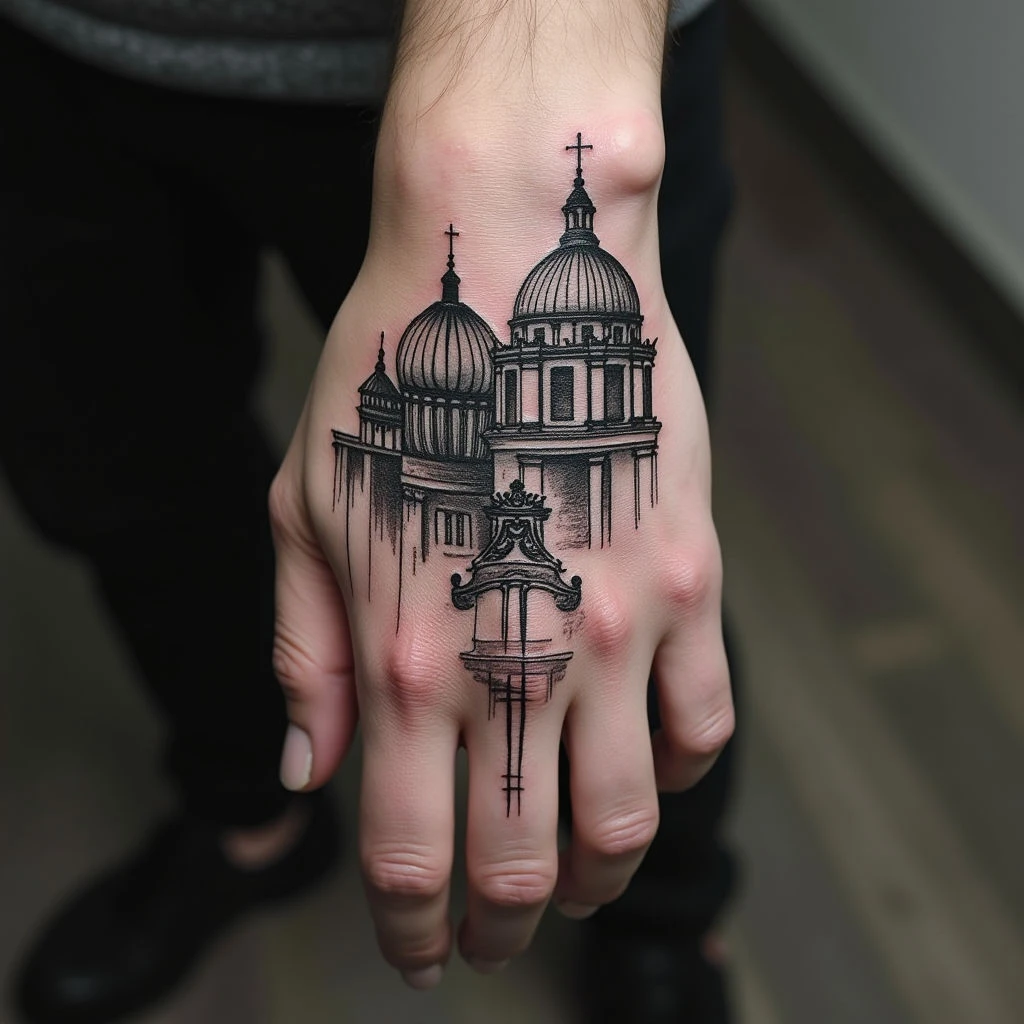 Unique Hand Tattoo Designs for Men: A Sketchbook Aesthetic