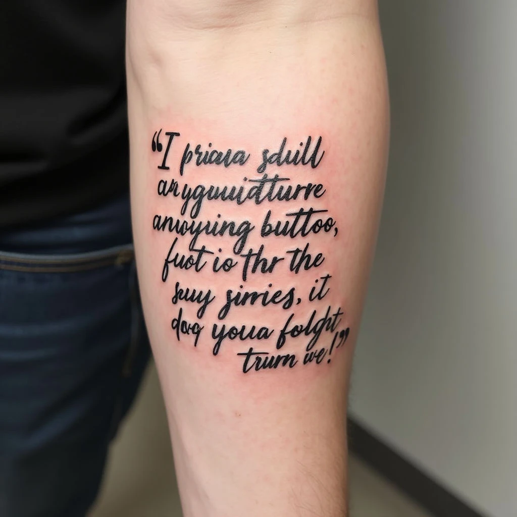 Unique Lettering Tattoo Designs for Men: A Comprehensive Guide