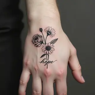 Unique Tattoo Designs for Girls on Hand - Simple & Elegant