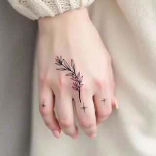 Whispers of Ink: Delicate & Dreamy Hand Tattoos for Girls