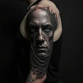 Upper Arm Half Sleeve Tattoo Ideas for Men: A Guide to Darkness & Transformation