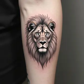 Upper Arm Lion Tattoo Ideas: A Guide to Strength & Symbolism