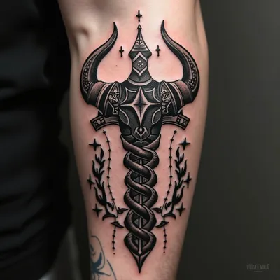 Viking Symbol Tattoos for Men: Meanings & Designs