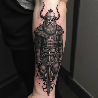 Viking Warrior Tattoo Design: Symbolism, Inspiration & Placement