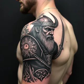 Decoding the Viking Warrior Tattoo: Meaning & Symbolism