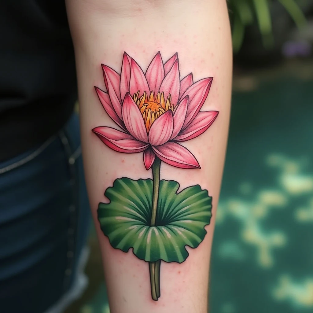 Water Lily Tattoo Ideas: Symbolism & Design Inspiration