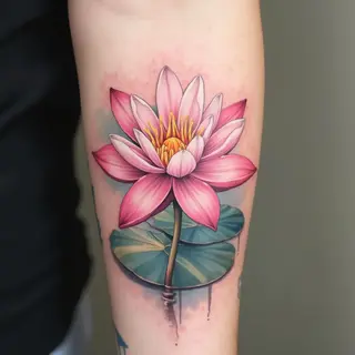 Water Lily Tattoo Ideas: A Bloom of Meaning & Artistry