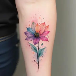 Watercolor Tattoo Ideas: Flowing Colors & Artistic Freedom