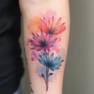 Watercolor Tattoos: A Flowing Fusion of Art and Ink