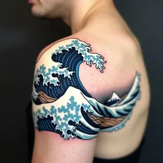 Decoding the Wave Tattoo: Symbolism & Meaning
