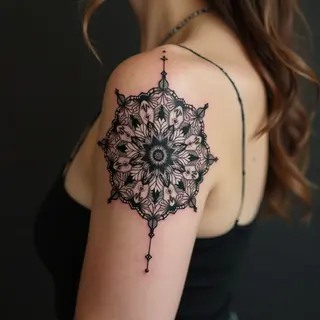 Women's Arm Tattoo Ideas: Geometric & Sacred Geometry Designs