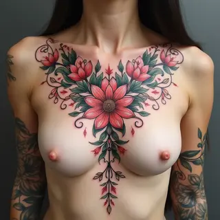 Women's Chest Tattoo Ideas: Designs & Inspiration