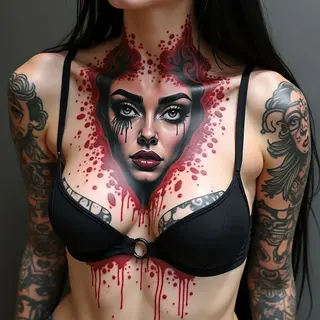 Women's Chest Tattoo Ideas: Designs, Meanings & Inspiration