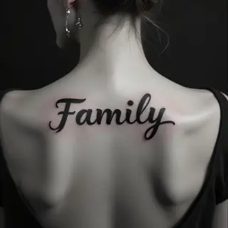 Word Family Tattoo Ideas: Meaning, Design & Inspiration
