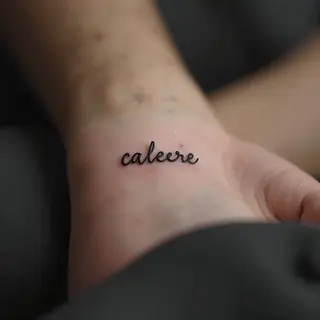 Word Tattoo Ideas for Guys: Meaningful Inks in Miniature